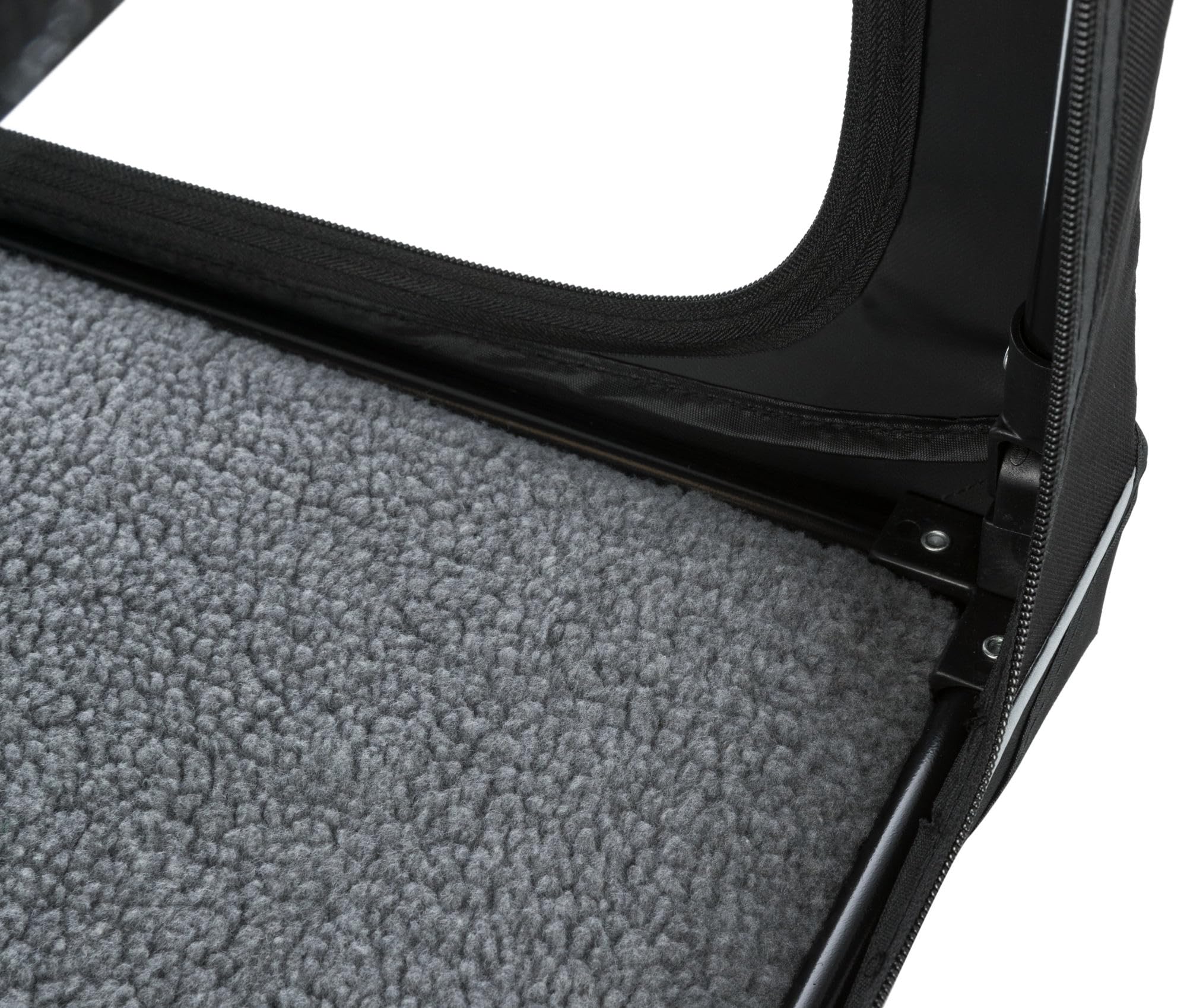 Trixie Jaula Nylon Plegable Coche, Vario, Size : 40, M-L, 91x58x61cm