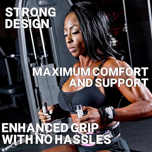 Miniatura 6 de Schiek Sports 1000-PLS Deluxe Power Lifting Muñequeras - Muñequeras de levantamiento de pesas