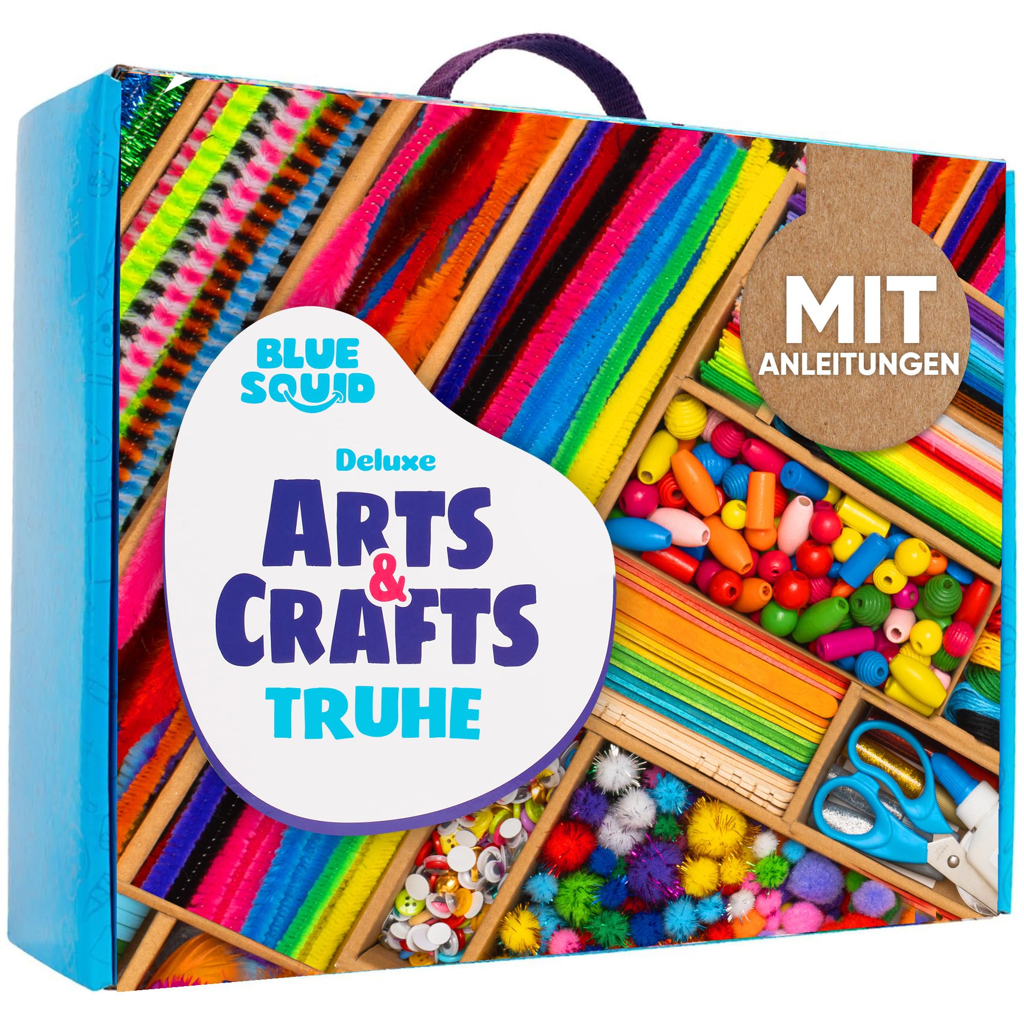 Blue Squid Bastelset für Kinder