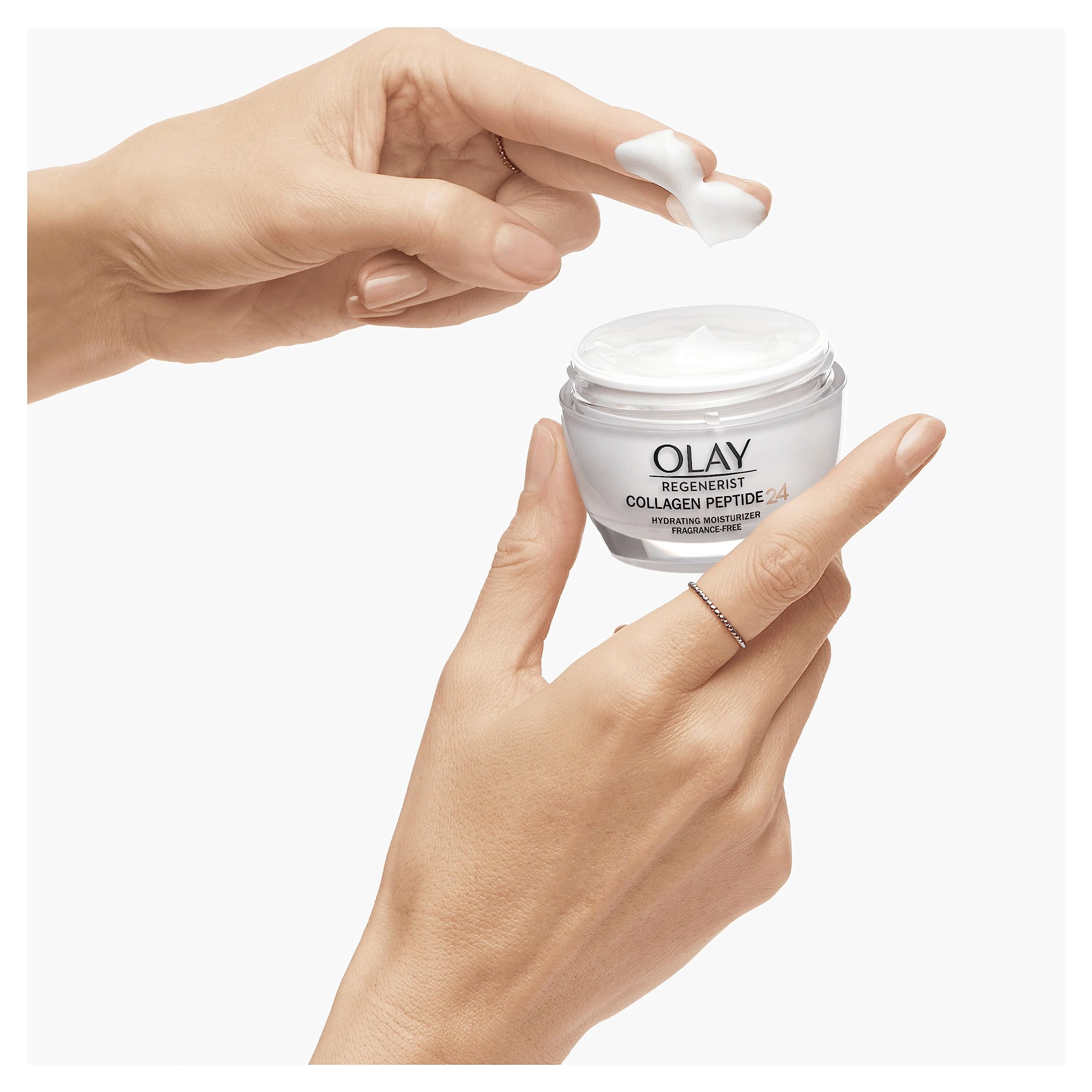 Olay Regenerist Retinol 24 Crema Hidratante de Día y Noche Sin Perfume, con Collagen Peptide24, Pack x 2 Uds, Piel Fuerte Y Luminosa En 14 Días, 100 ml