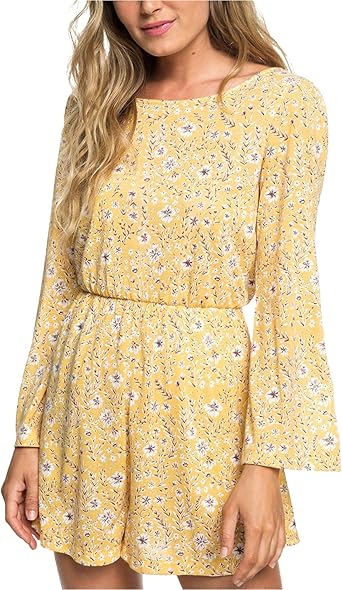 roxy yellow dress