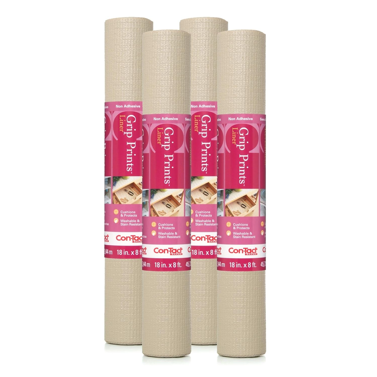 ConTact Brand Brand Grip Prints NonAdhesive Contact Shelf and Drawer