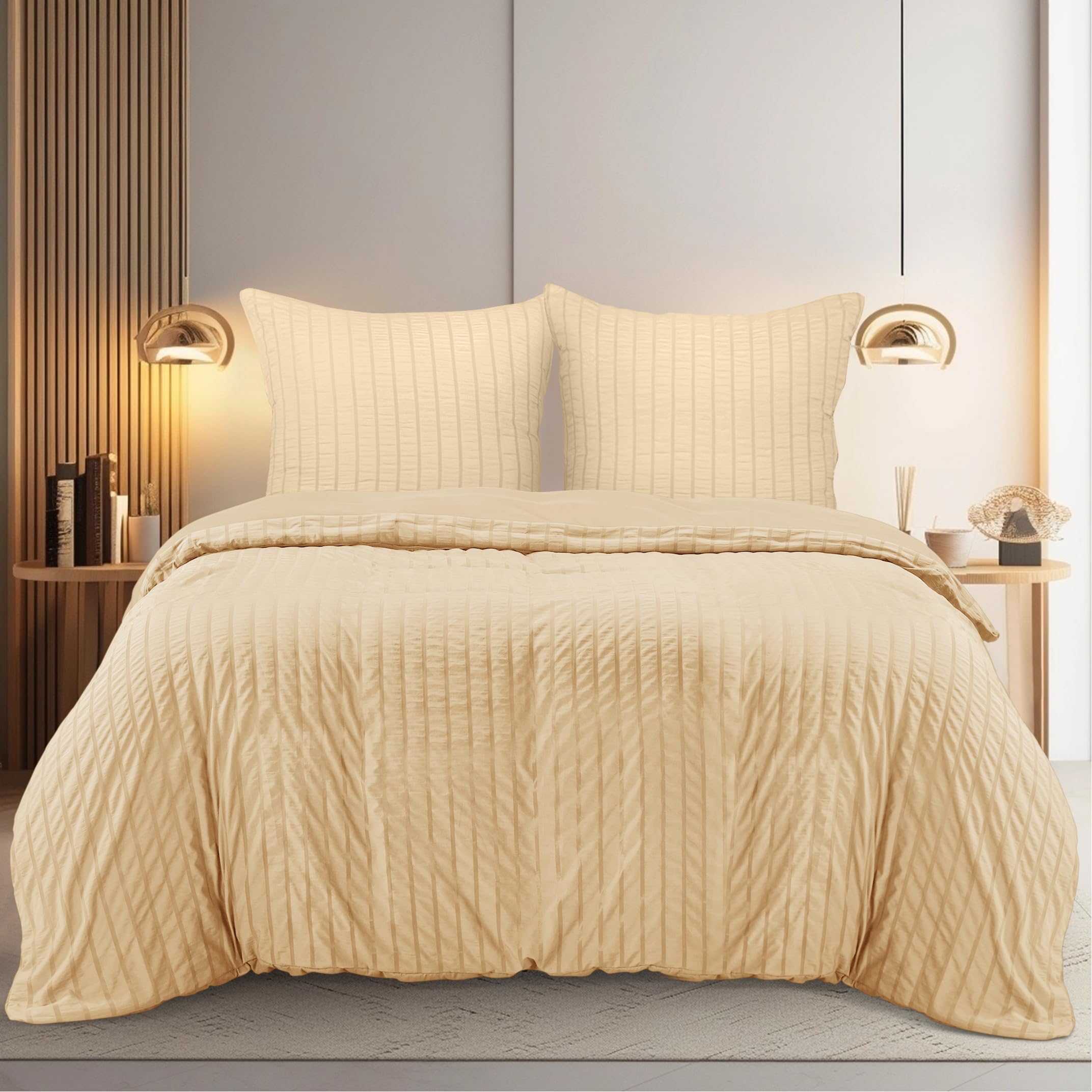 Utopia Bedding Seersucker Bettwäsche