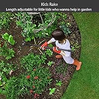 Vista 6 de Oliynedy Herramienta de jardín para cultivar azadas de estribo, herramienta de jardín resistente, azada de bucle, herramienta de mano