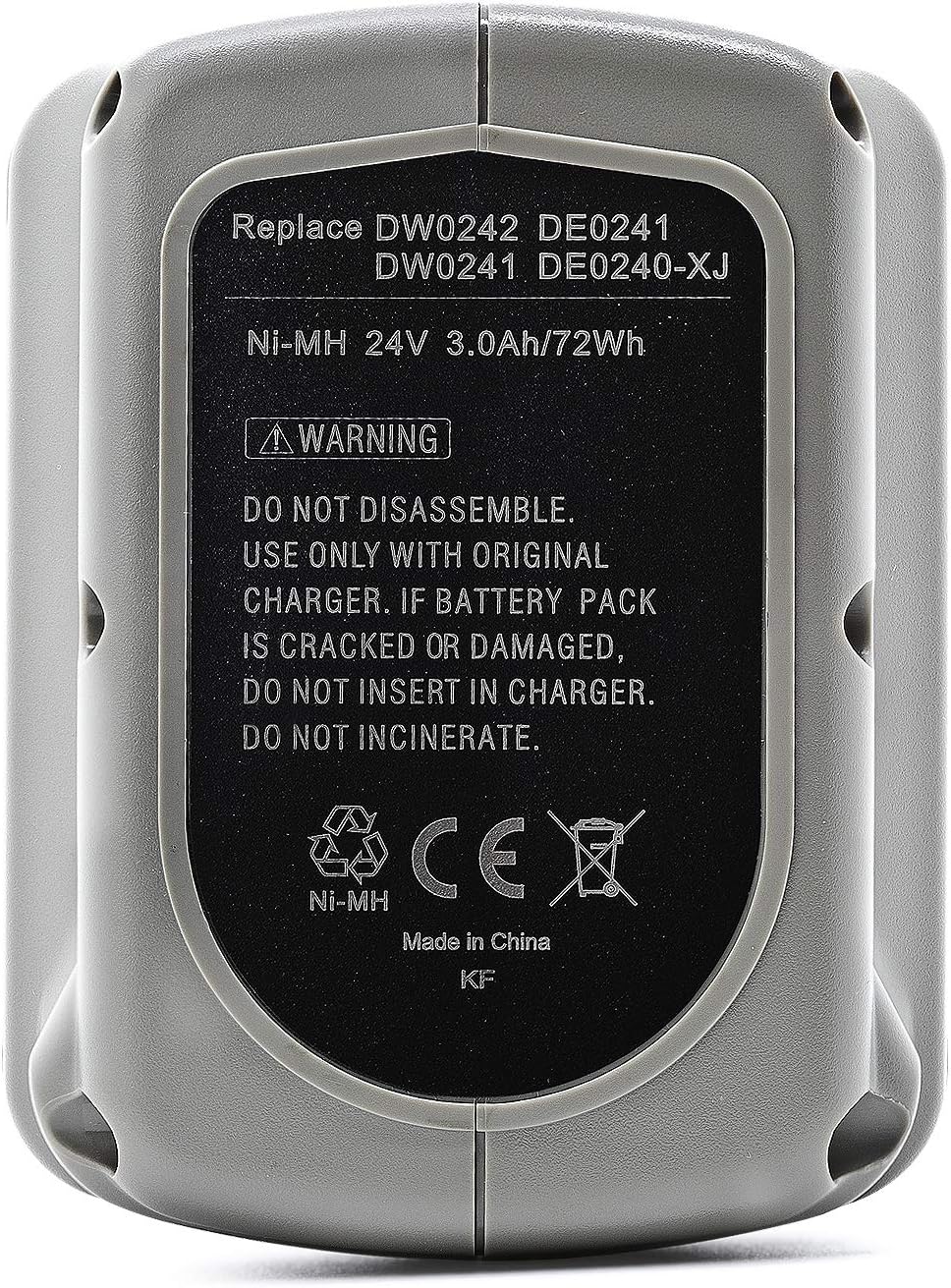 ExpertPower 24v 3000mAh NiMh Battery for DW0240, DW0241, DW0242, DE0240, DE0240-XJ, DE0241, DE0242, DE0243, DE0243-XJ, DW0242-XRP, DW0243 & Stryker Power Pro Ambulance SMRT STR0242