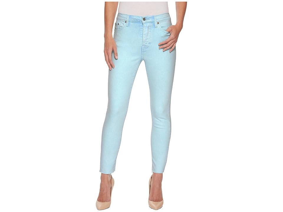 

Levi's(r) Womens Wedgie Skinny (Stonewash Iced Aqua) Women's Jeans