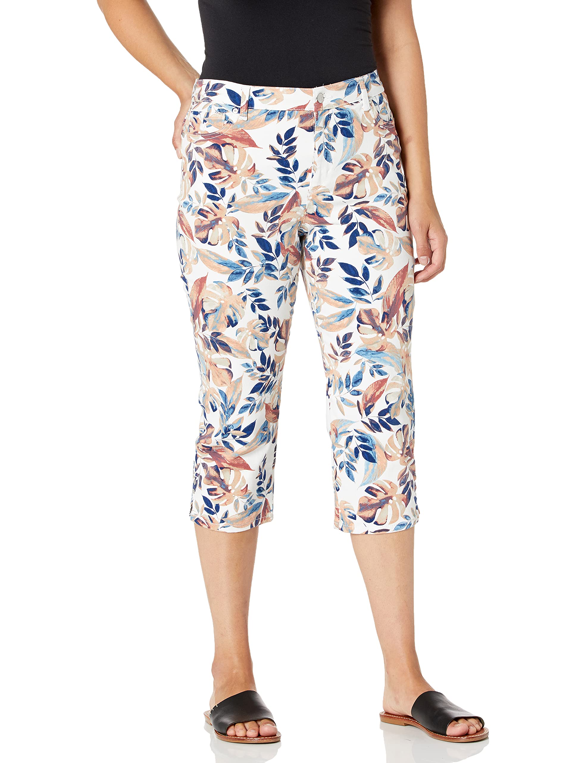 Gloria Vanderbilt Women’s Amanda Capri Jeans – High-Rise Stretch Cropped Pants For Casual Comfort - View #11