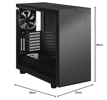 Amazon.co.jp: Fractal Design Define 7 グレー ソリッド