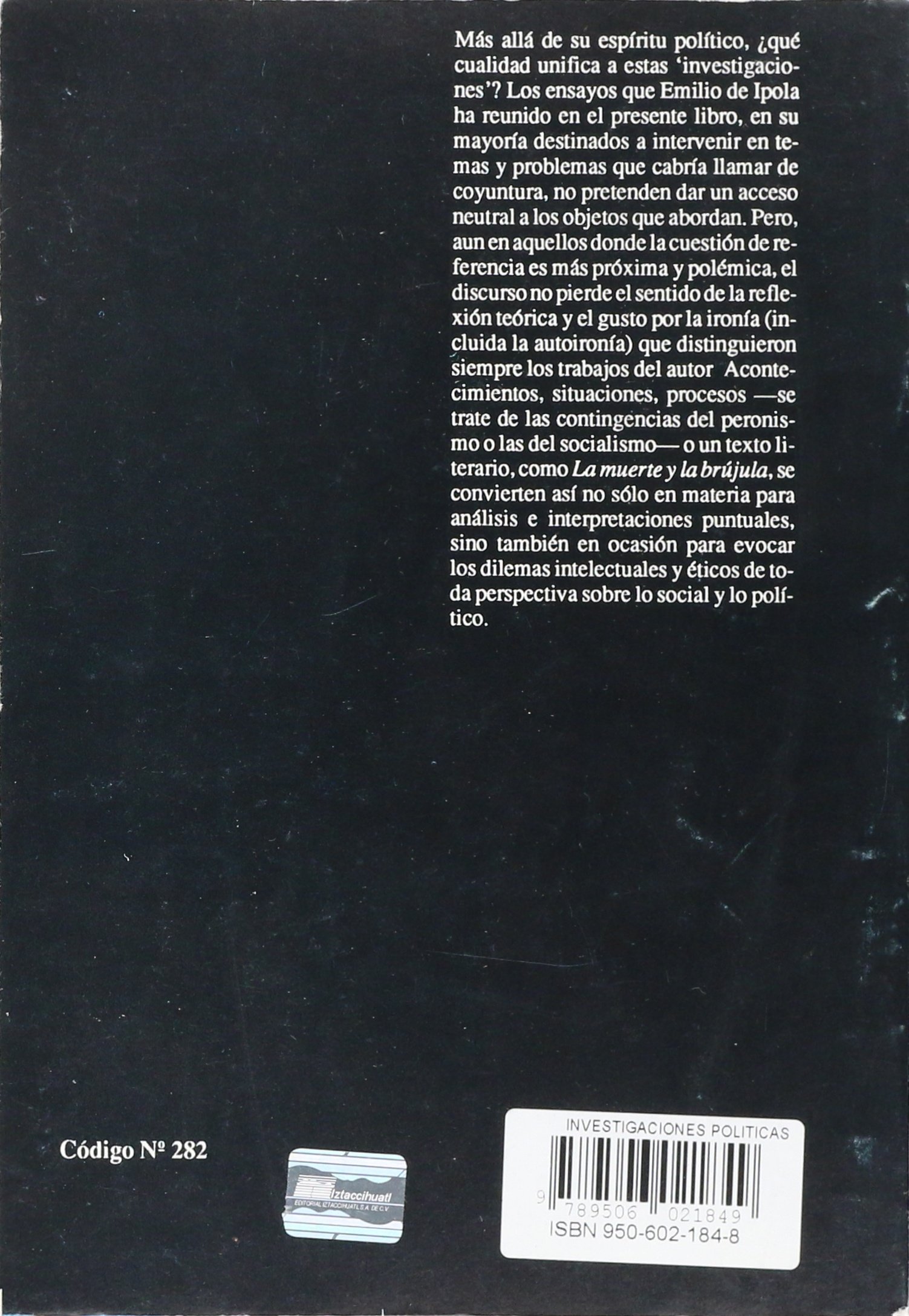 Investigaciones Politicas