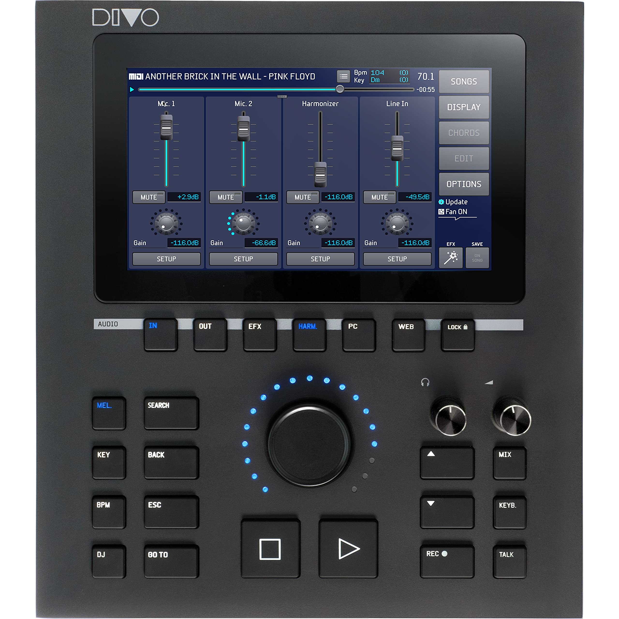 M-Live DIVO Pro 512 GB WiFi - MIDI Player