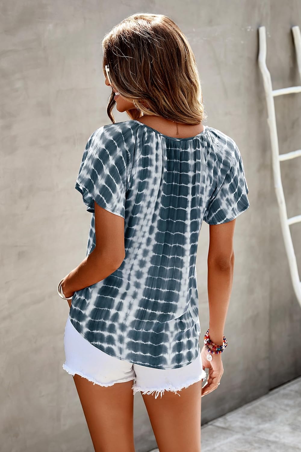 Entdecke den Sommerhit: Awemeal Damen Bluse mit Rüschen und Boho-Style