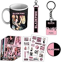 woopme Black Pink Gift Kit For Girls Boys K Pop Fans | Combo Gift Kit