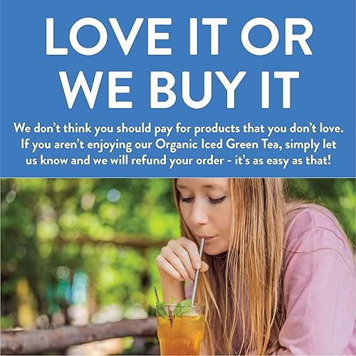 Vista 199 de FGO Té de menta orgánico, 100 unidades, bolsitas de té ecológicas, sin cafeína, el embalaje puede variar (paquete de 1)