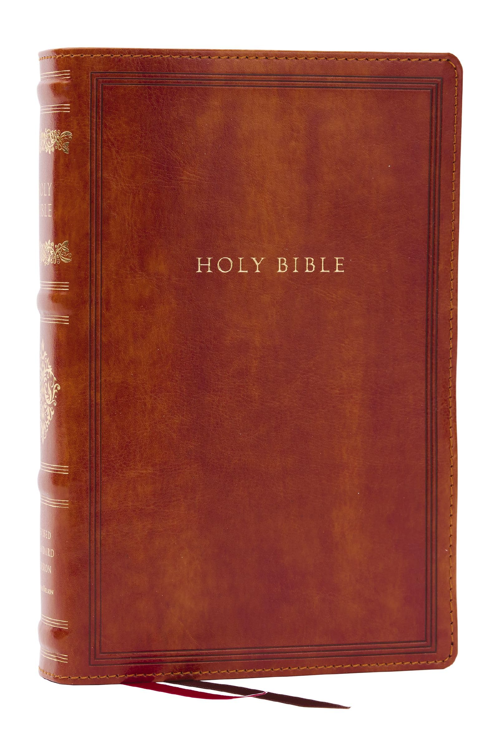 RSV Personal Size Bible with Cross References  by Thomas Nelson LEATHER-BOUND