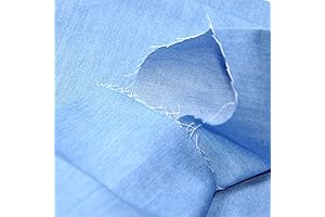 Indigo Blue Chambray Fabric by The Yard