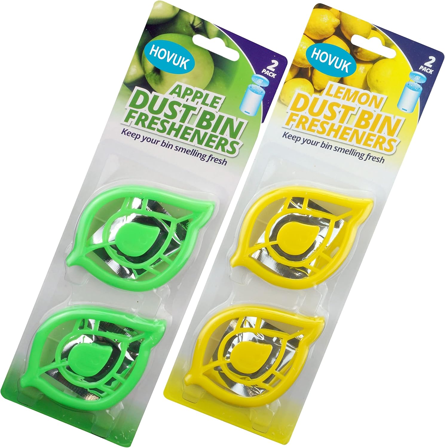 4x of Bin Fresheners, Odour Remover, Garbage Bin Deodorizer, Useable in