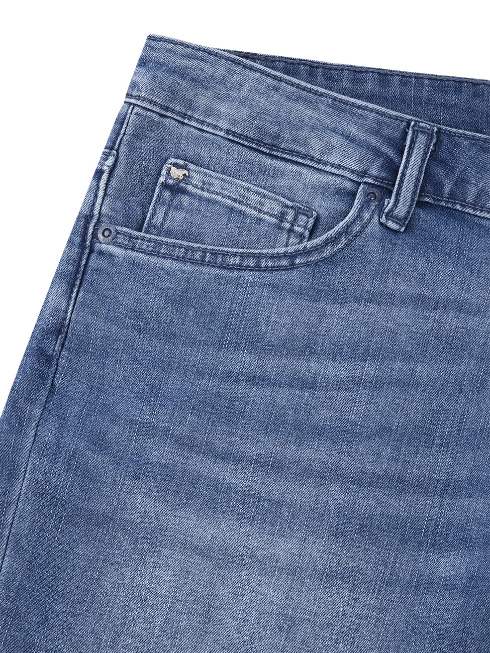 MUSTANG Damen Shorts Bermuda Kurze Jeans Hose Regular Jeansshorts Hotpants | Basic Denim Stretch Baumwolle Blau 25 26 27 28 29 30 31 32 33 34