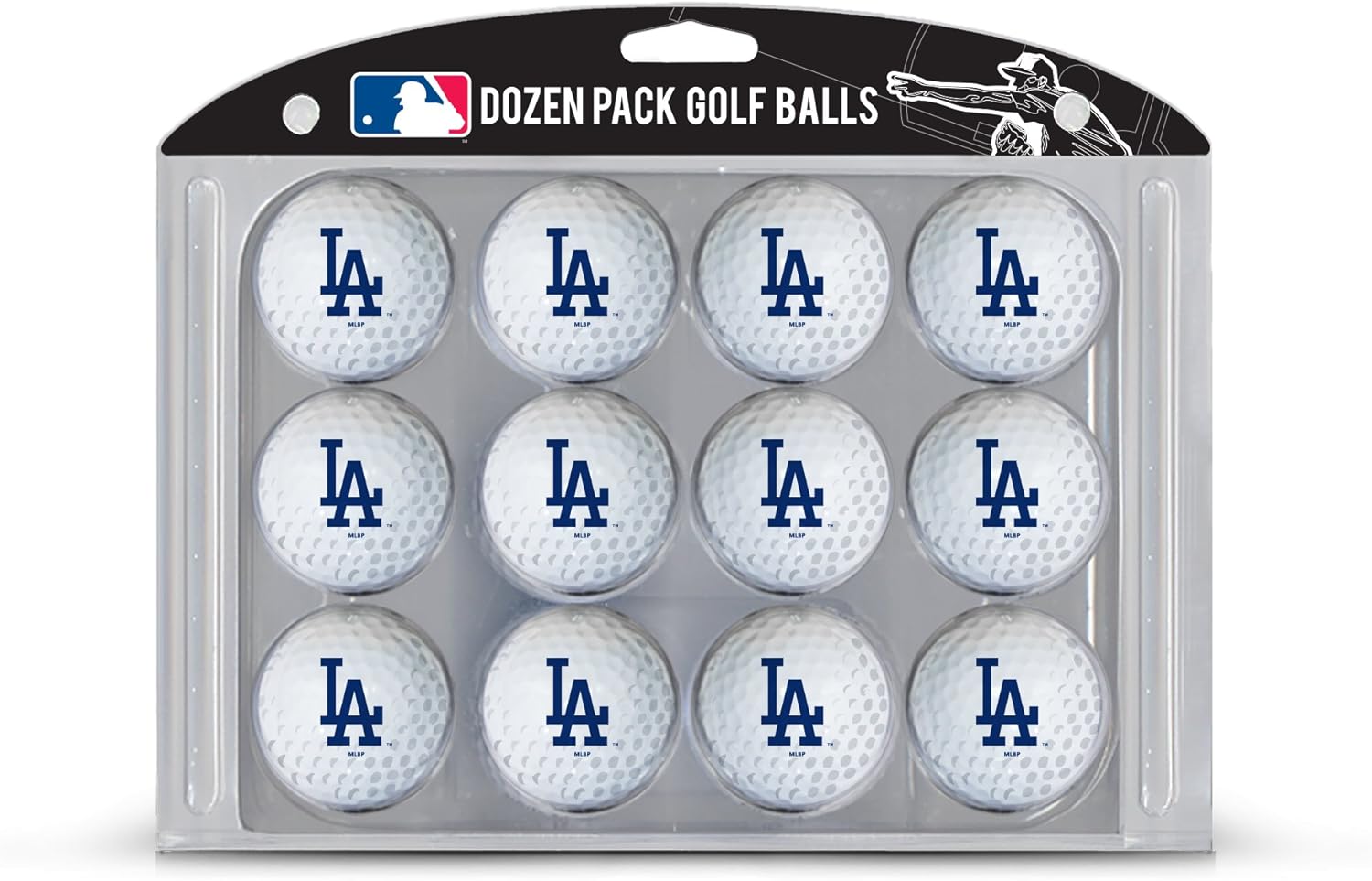 Team Golf MLB Los Angeles Dodgers Dozen Regulation Size Golf Balls, 12 Pack, Full Color Durable Team Imprint : Sports Fan Golf Balls : Sports & Outdoors