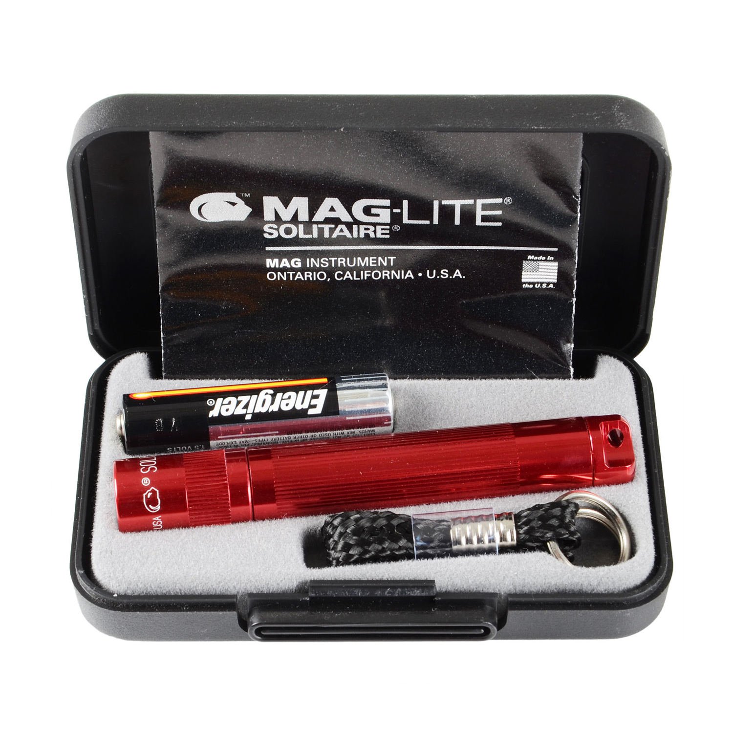 Maglite Boxed AAA Solitaire Torch - Red [Energy Class C]