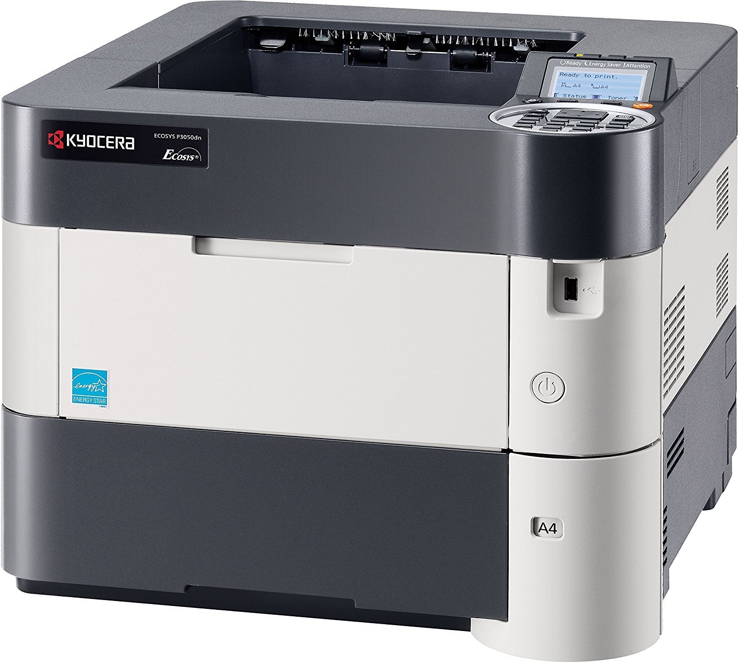 Kyocera Ecosys P3045dn/KL3 SW-Laserdrucker (drucken bis zu 45 Seiten/Minute, 1.200 dpi)