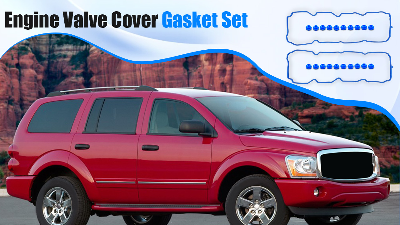 Image of VS50652R Engine Valve Cover Gasket Set Fit for Dodge Fit for Ram 1500 3.7L 2005-2010 Fit for Jeep Grand Cherokee 3.7L 2005-2010 Fit for Jeep Liberty 3.7L 2005-2012 (2+20)