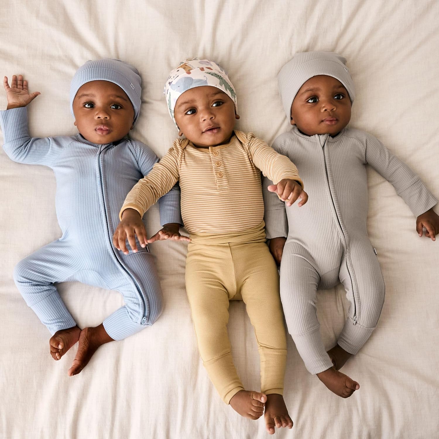 Little Sleepies Newborn Pajamas, Viscose from Bamboo Baby Pajamas, Boys & Girls Preemie & Newborn Sleepers, 2-Way Zipper PJs - Image 8