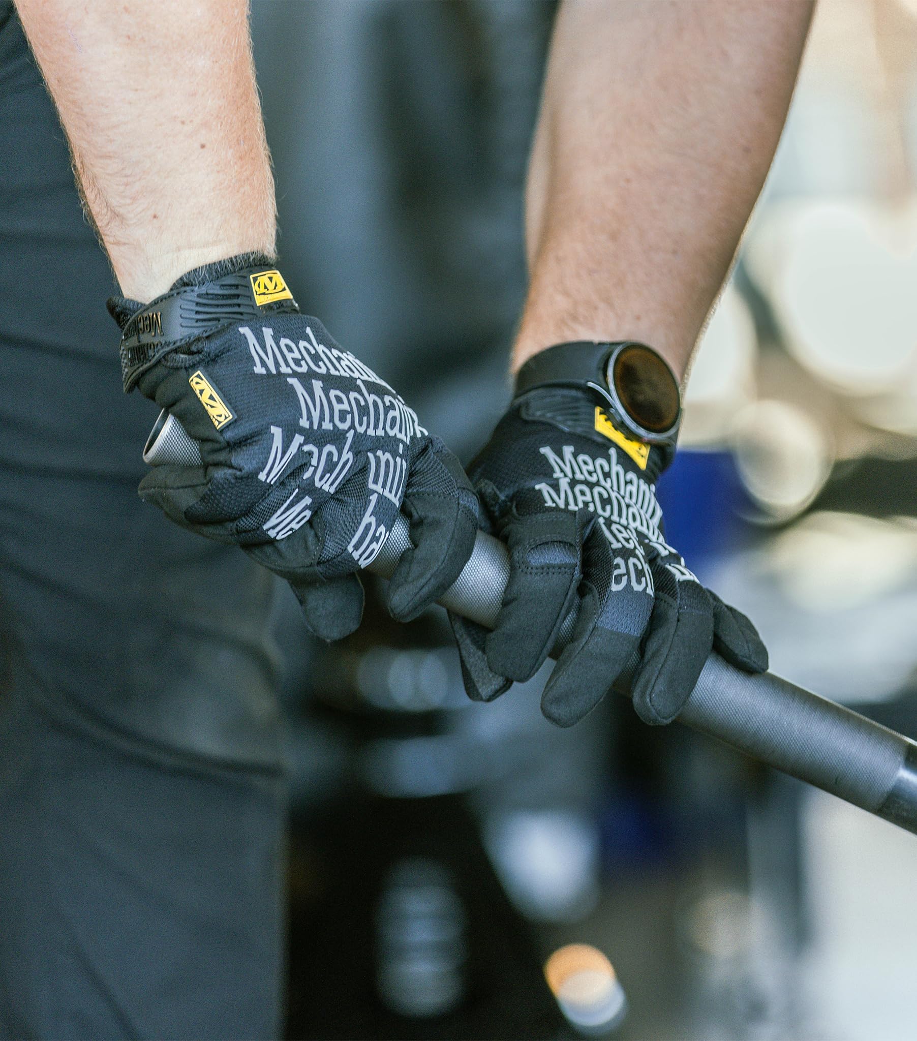 Mechanix Wear - Original Work Guantes (Large, Negro)