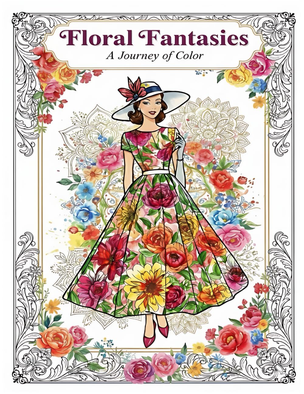 Floral Fantasies: A Journey in Color