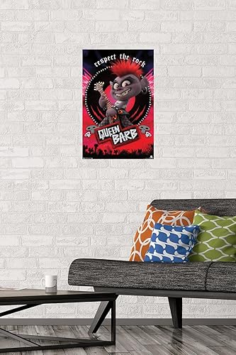 Miniatura 7 de Trends International DreamWorks Trolls 2 - Póster de pared de púas, 22.375 x 34 pulgadas, paquete de póster y montaje