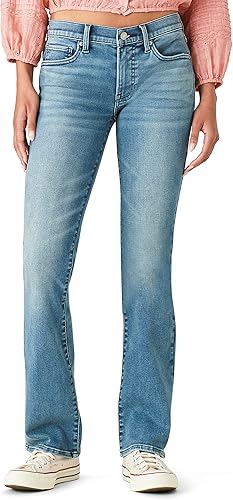 Lucky Brand Women's Mid Rise Sweet Bootcut Jean, Glass Mount, 25x30