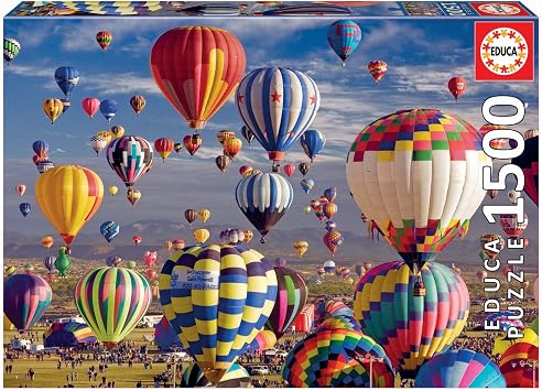 Educa 1500pc Puzzle Hot Air Balloons
