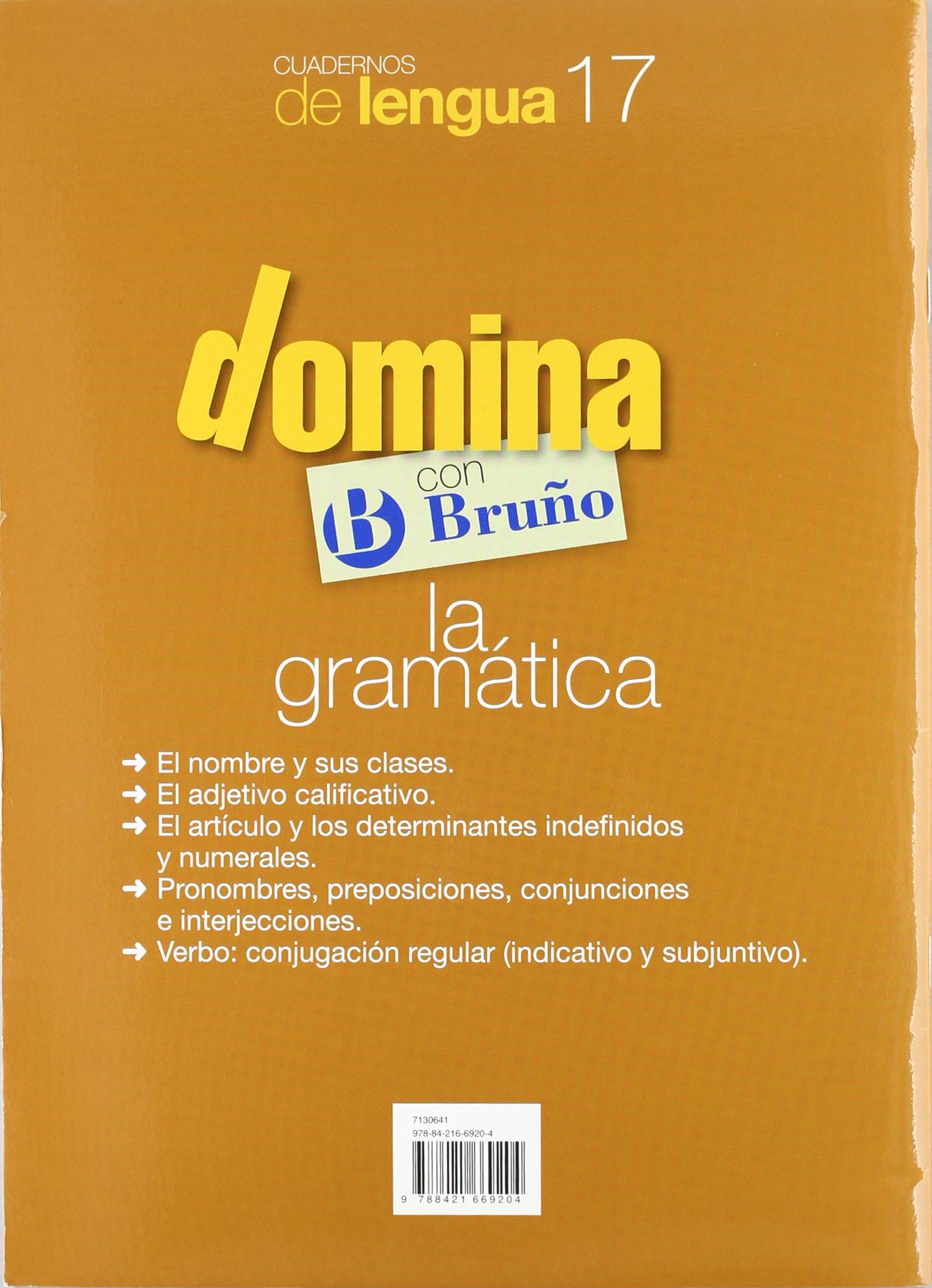 Cuadernos Domina Lengua 17 Gramática 5 (Castellano - Material Complementario - Cuadernos De Lengua Primaria) - 9788421669204