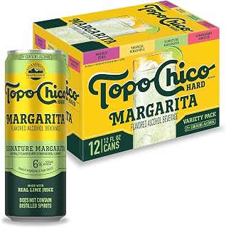 Hard Margarita Variety Pack 6.0% ABV, 12 Pack, 12.0 fl oz Cans