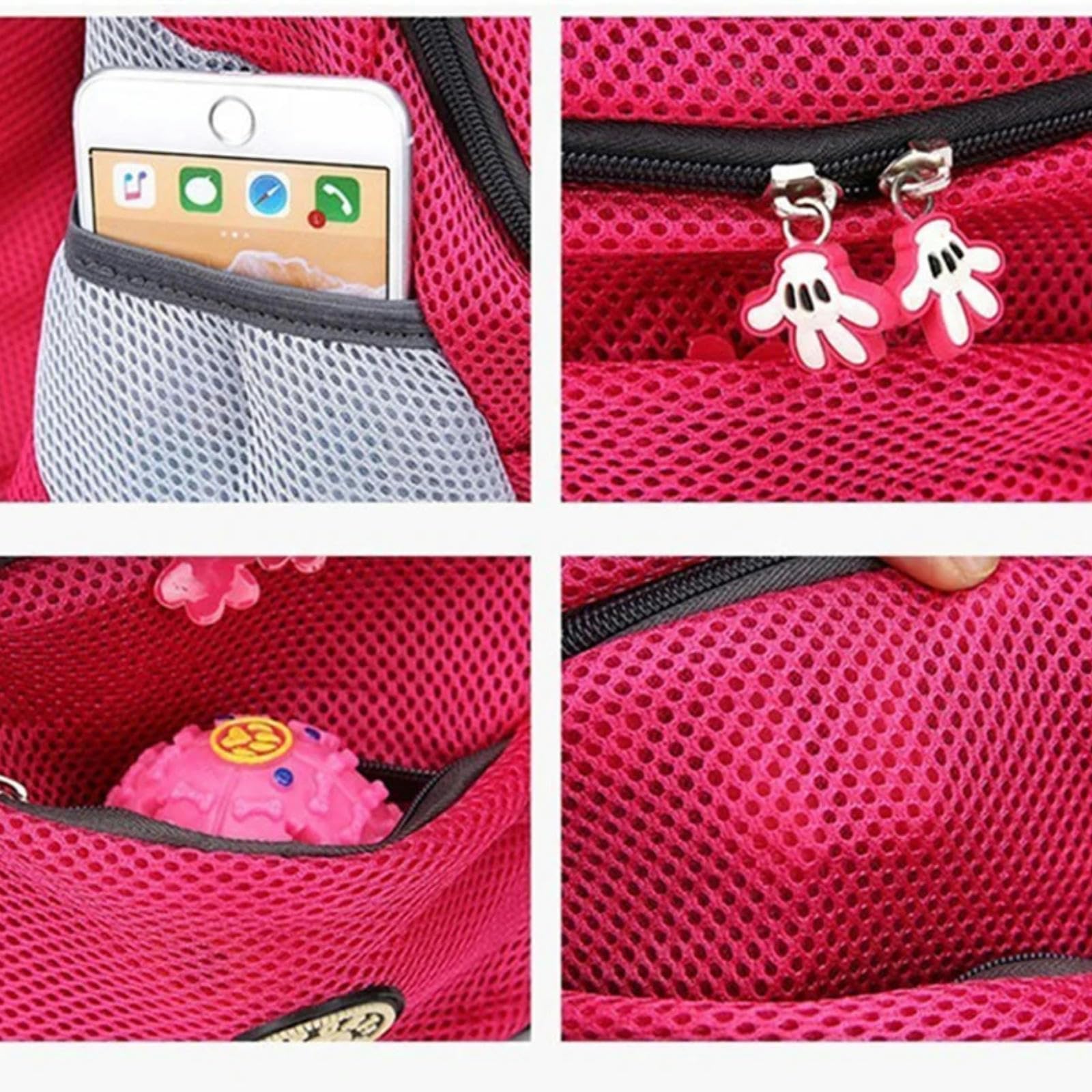 Zaino per Cani Zaino da Viaggio Portatile per Cani da Compagnia per Cani da Compagnia per Cani da Campo per Cani da Campo-Verde-M per 3-7 kg