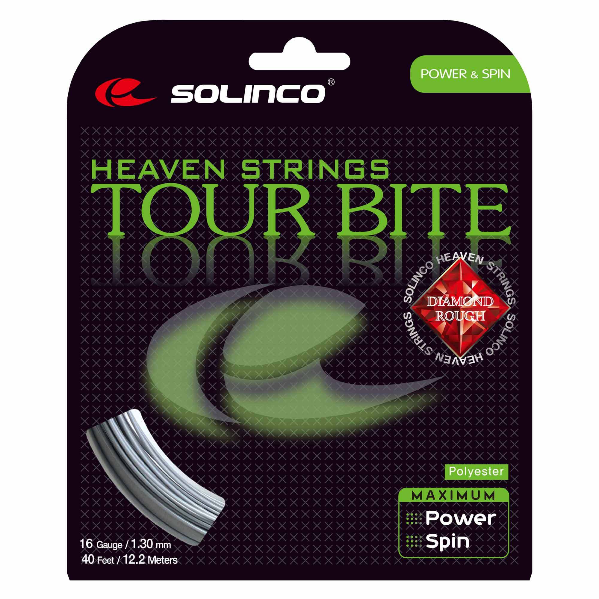 Diamond Solinco Tour Bite Rough 1,25 Mm 12 M Strings Set-image