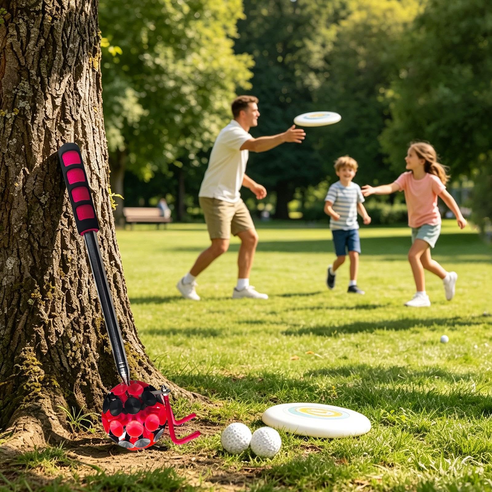 Golf Retriever – Teleskop-Greifwerkzeug für den Außenbereich, für den Golfplatz, Fitnessstudio, Freizeit, Turniertraining, Spielreihe, Outdoor-Kurs
