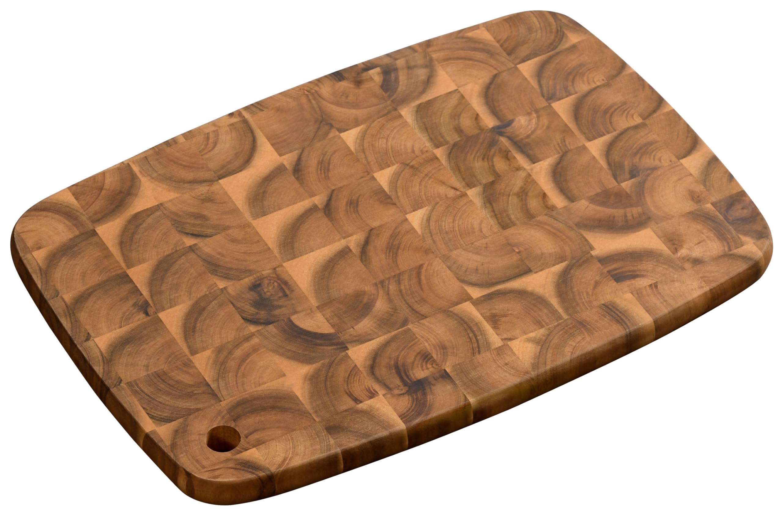 Houten snijplank met messenslijper | met logo | Lavista