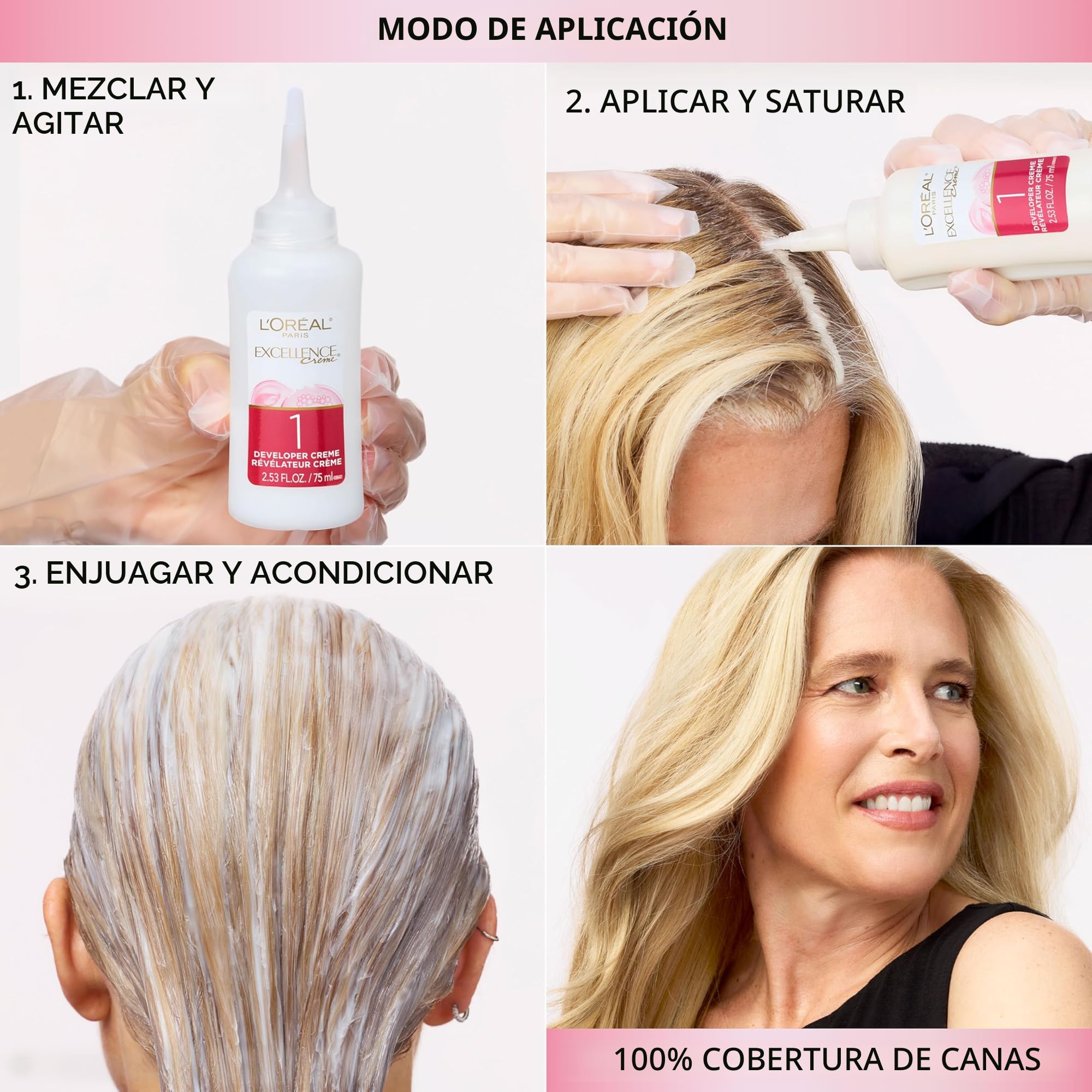 L'OREAL EXCELLENCEヘアトリートメント3 　40g✖️44個 Amazon.com: L'Oreal Paris Excellence Crème Tinte Permanente para