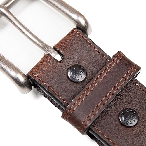 Miniatura 4 de WOLVERINE Cinturón de trabajo de cuero resistente para botas para hombre