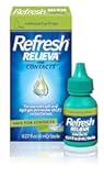 Relieva for Contacts Lubricant Eye Drops For Dry Eyes, 0.27 Fl Oz Sterile