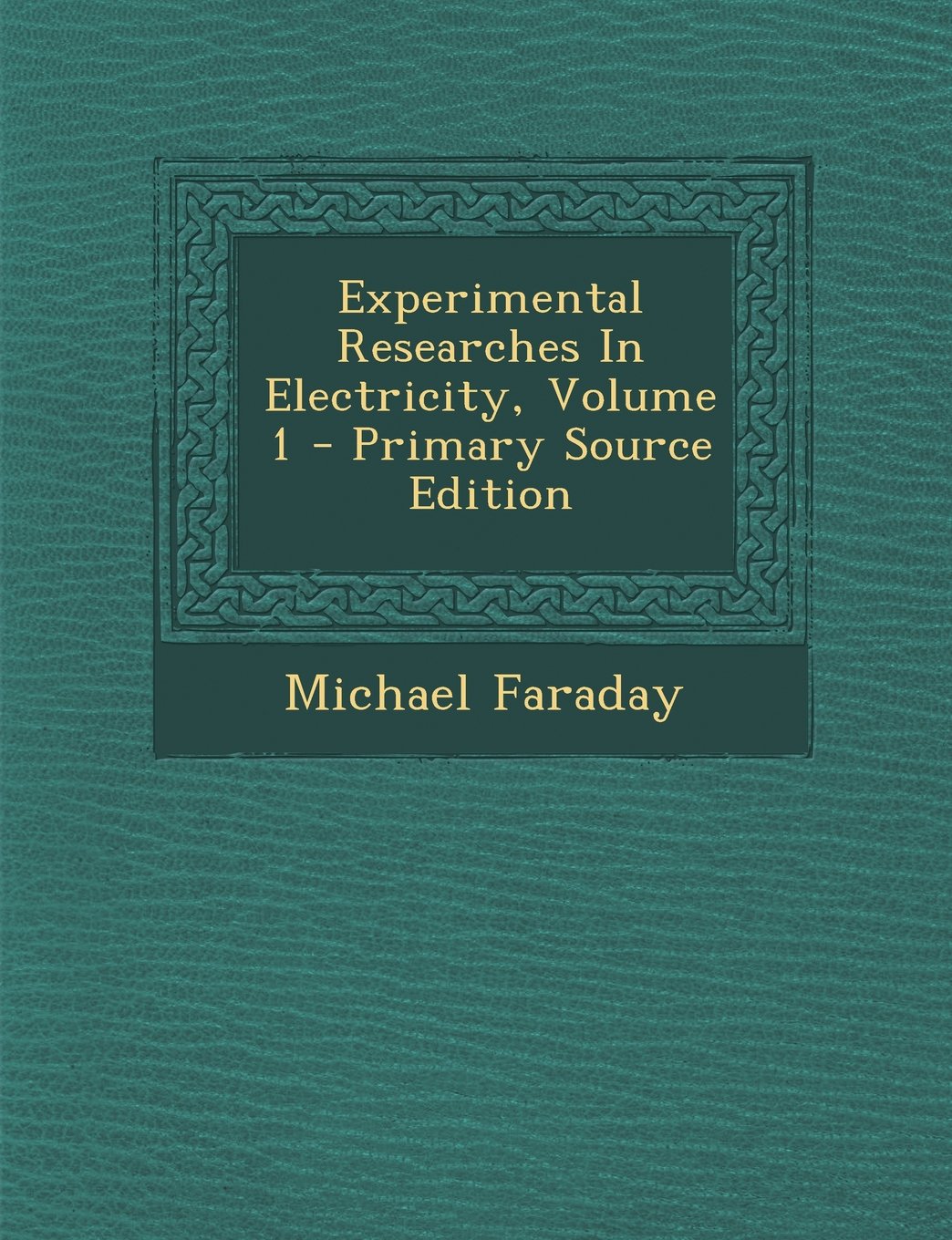 Buy Experimental Researches in Electricity, Volume 1 — BookShops.in