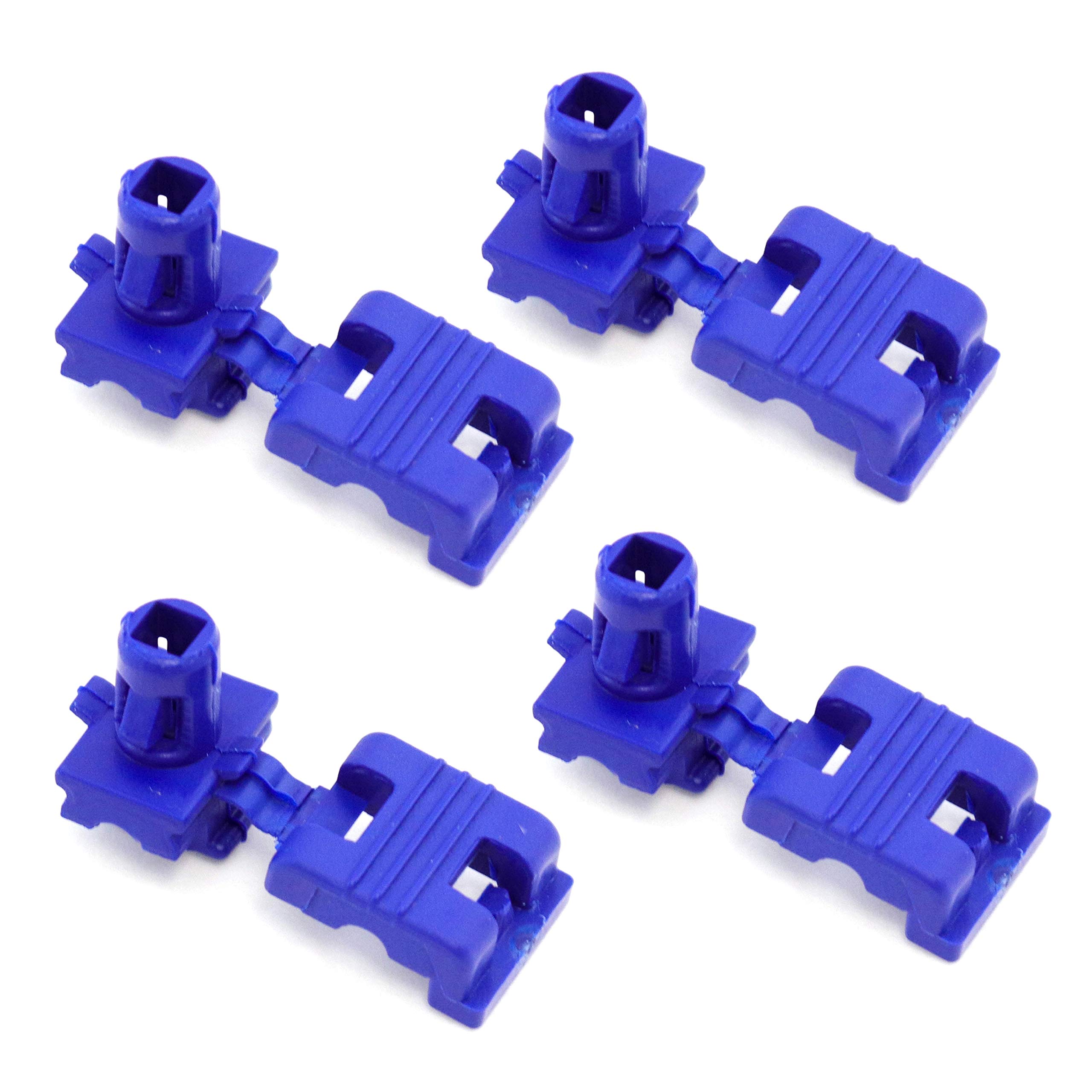 Red Hound Auto 4 Tailgate Handle Rod Retainer Clip Compatible with Chevrolet Cadillac Avalanche 2002-2006, Escalade EXT 2002-2006 Replacement Set