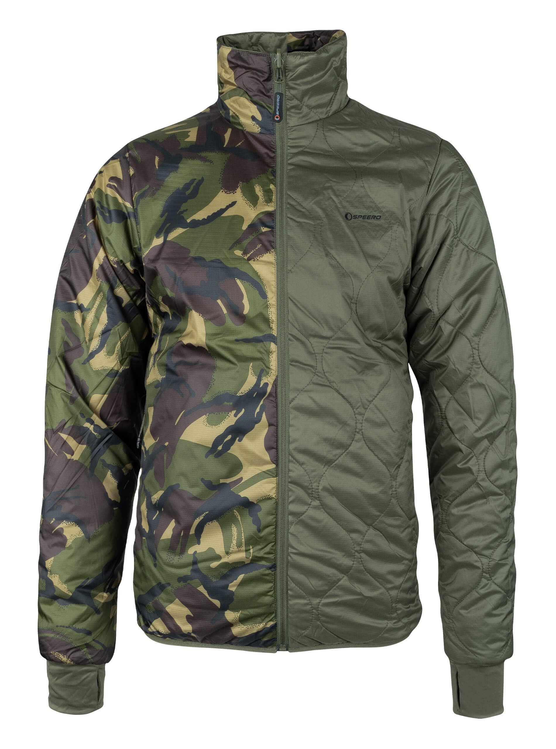 SPEERO Reversible Insulated Waterproof Morava Jacket Green/Camo XXX-Large
