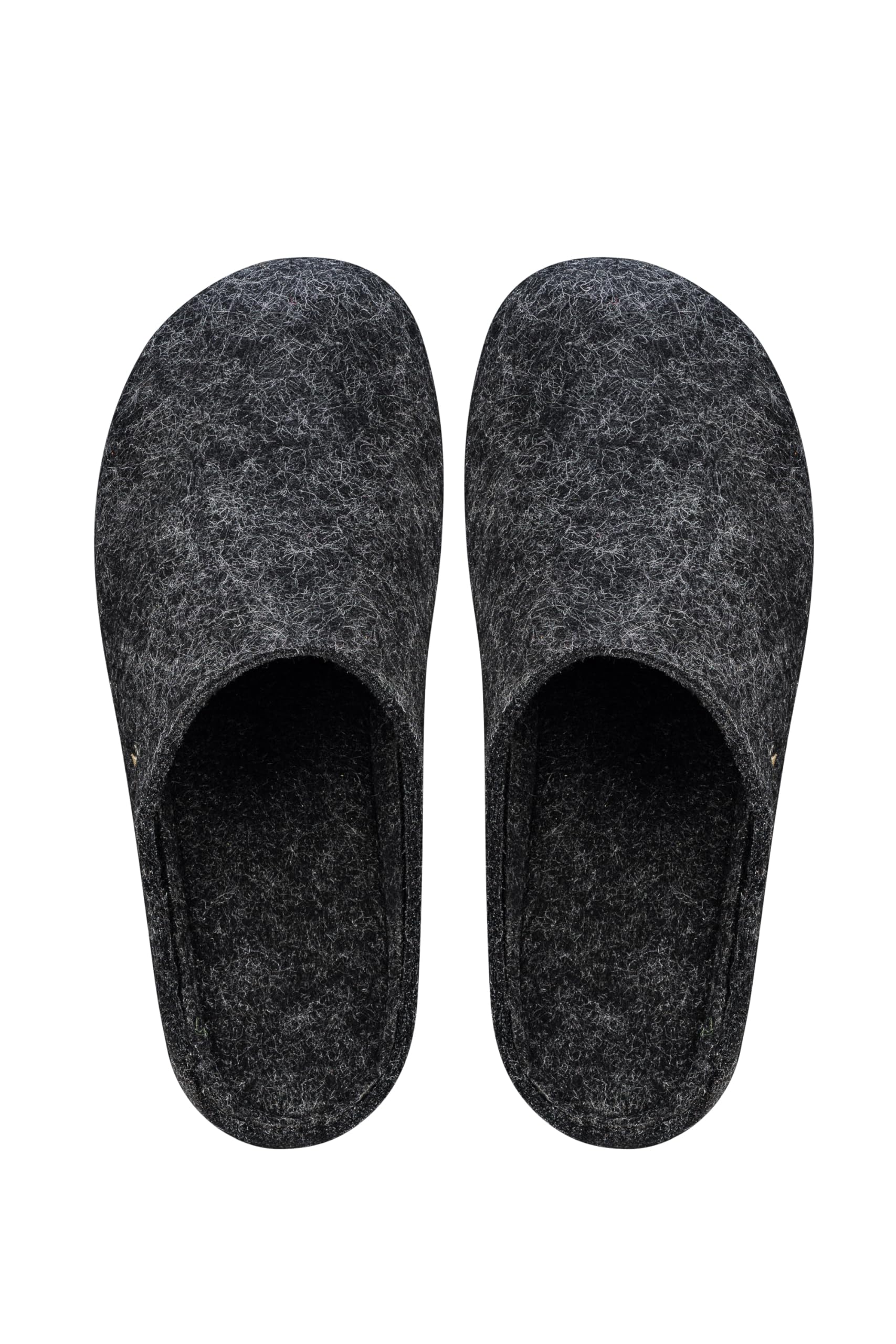 ESTRO Pantuflas de Fieltro Hombre - Zapatillas Casa Hombre Cerradas Zapatillas Casa con Suela de Goma Pantuflas Fieltro F05