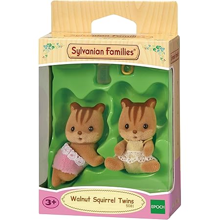 Sylvanian Families 5081 Les Jumeaux Ecureuil Roux Amazon Fr Jeux Et Jouets