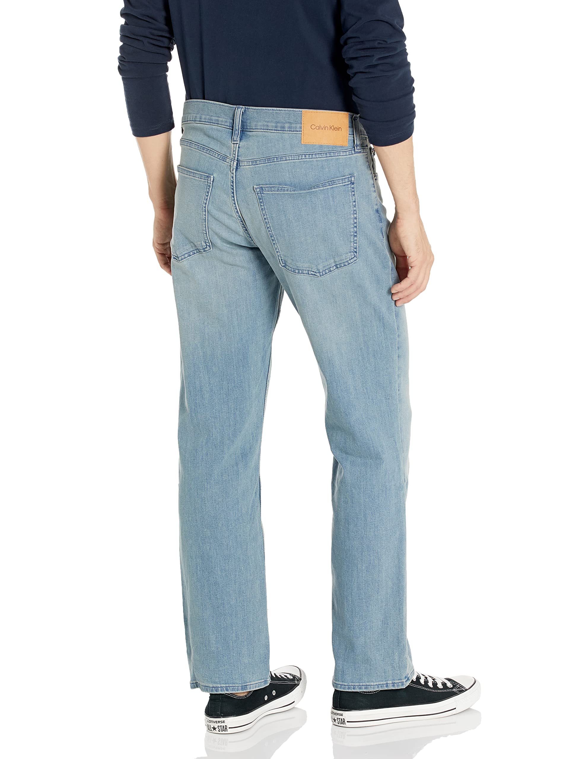 Calvin Klein Men's Straight High Stretch Jeans