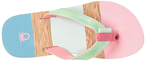 United Colors of Benetton girls 19a8cffpg499i Flip-Flops