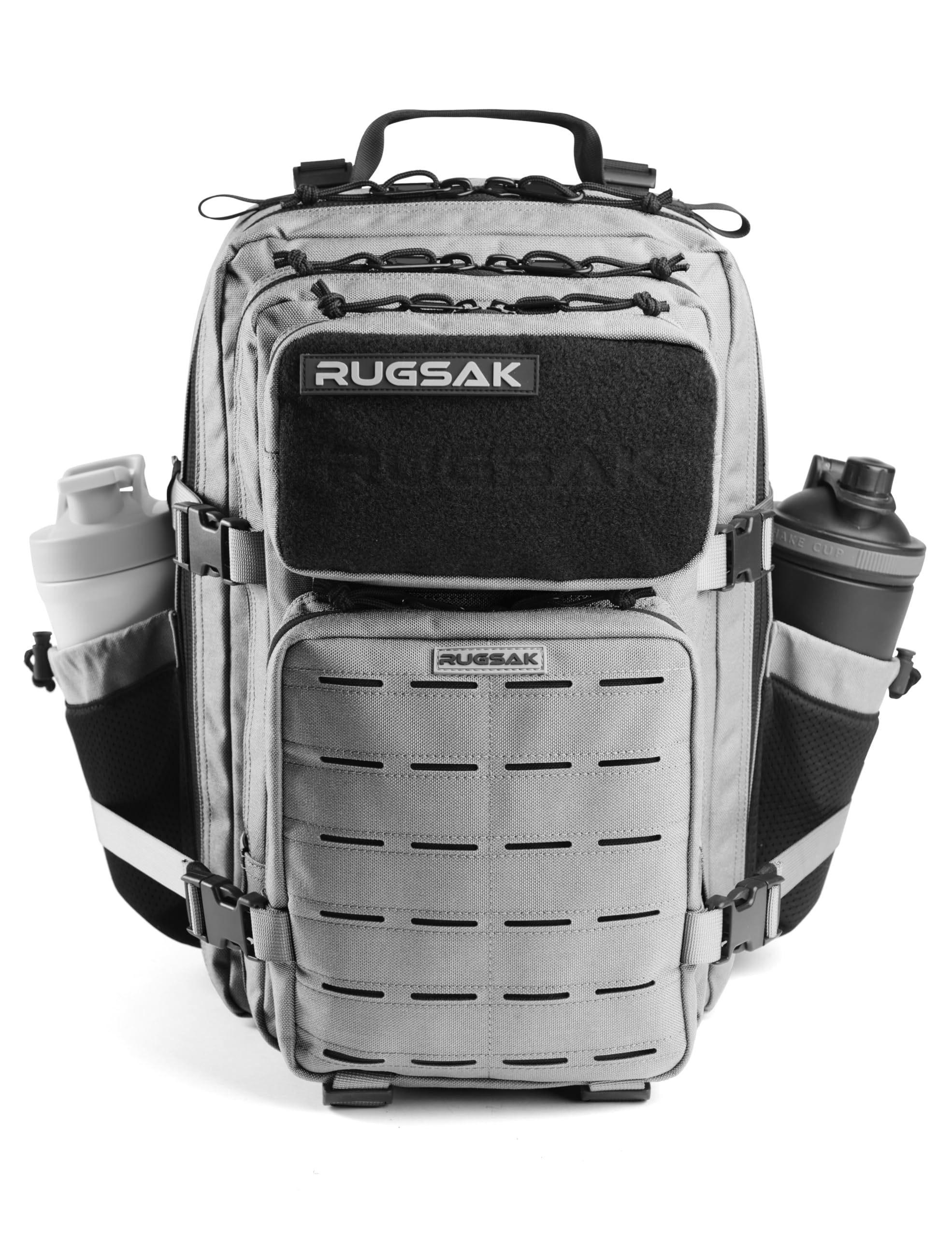 RUGSAK ALPHA Go | Taktischer Rucksack [15-25L] Wasserdicht & EXTREM Robust | Militär Survival Backpack | für Outdoor Arbeit Wandern Camping und Gym | Molle Reiserucksack Herren & Damen