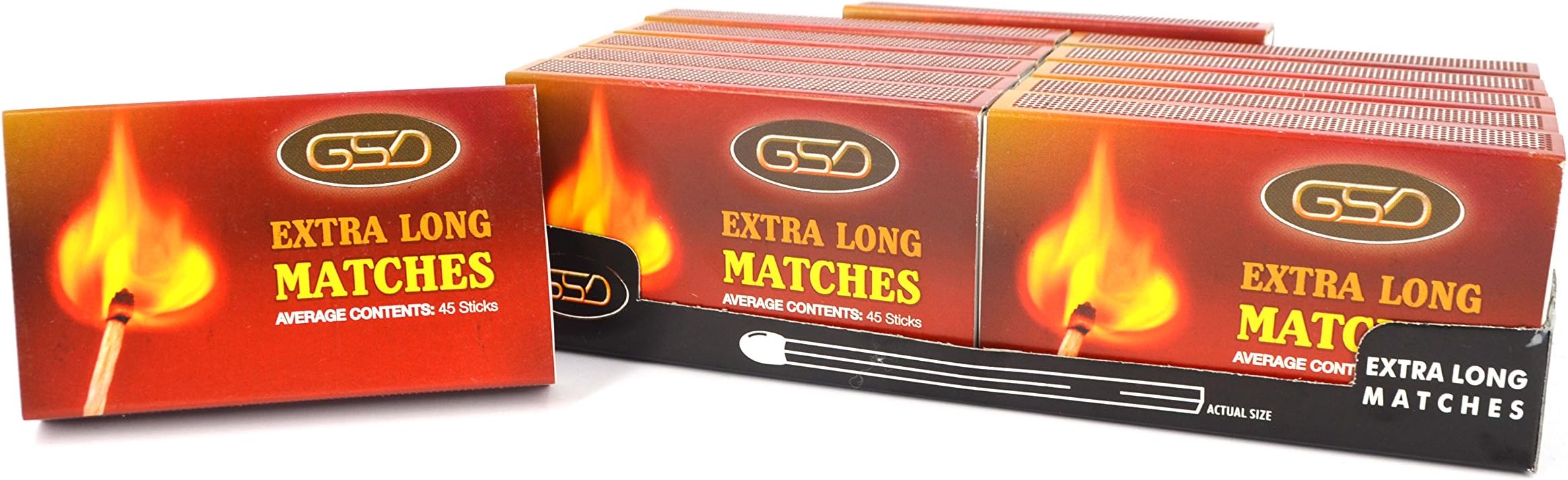 5 x 45 Extra Long Matches