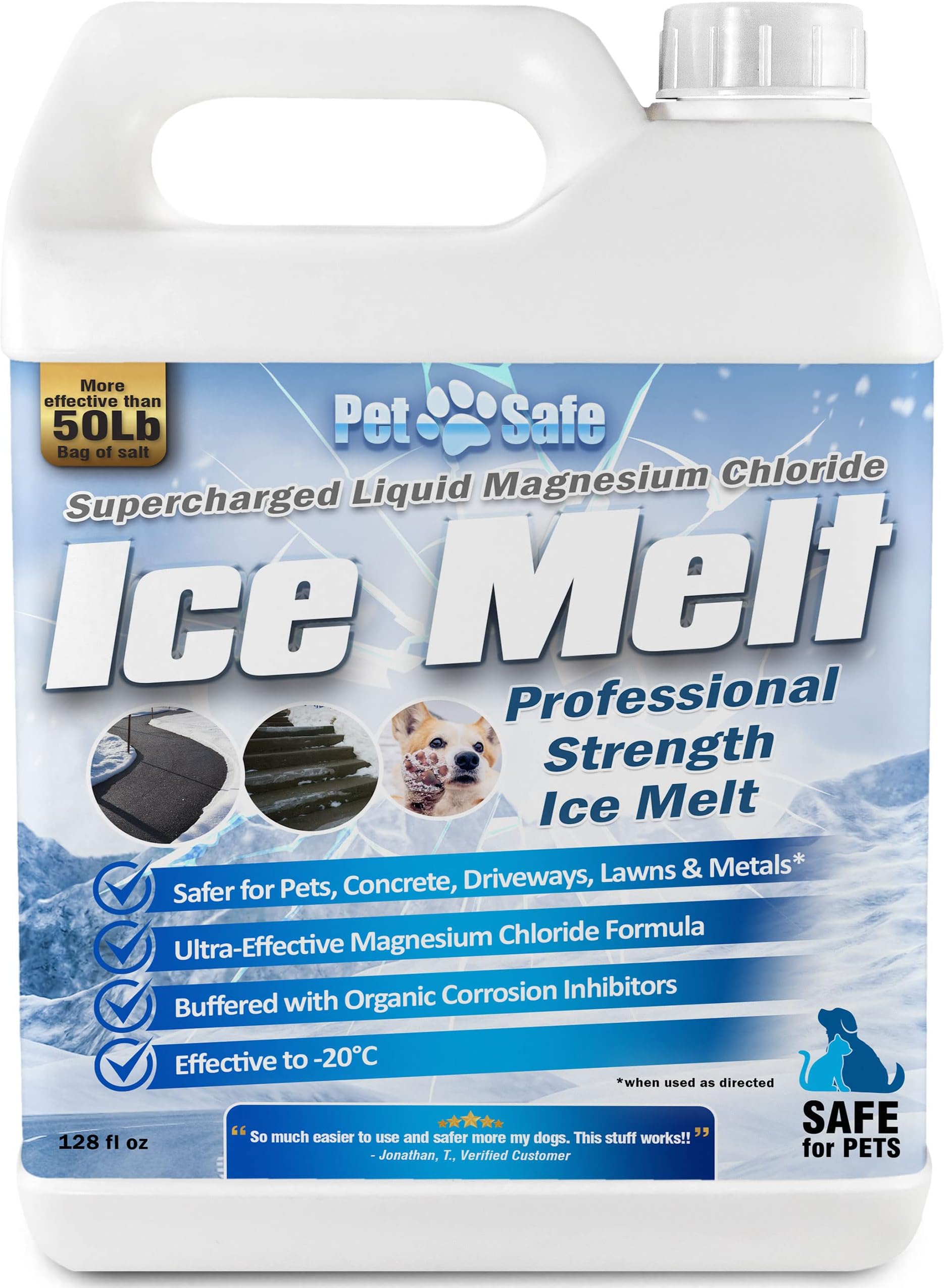 Pellets of Fire CP9 Snow & Ice Melter Calcium Chloride